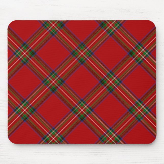 Tapis De Souris Tartan royal Mousepad de Stewart (Devant)