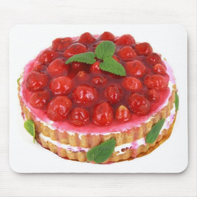 Tapis De Souris Tarte aux fraises (Devant)