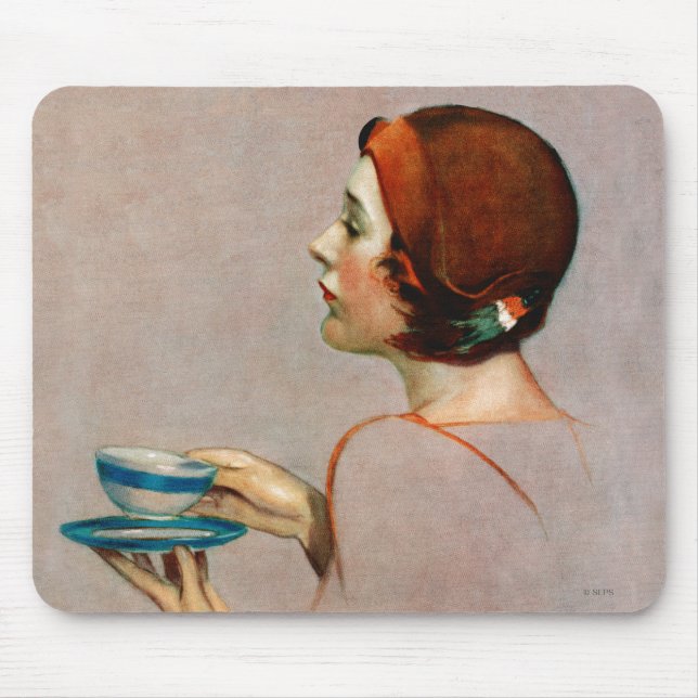 Tapis De Souris Tasse de Java (Devant)