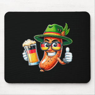 Tapis De Souris Tasse pour hommes Prost Bière Drapeau Américain Al