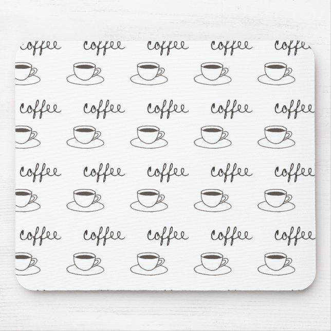 Tapis De Souris Tasses à café (Devant)