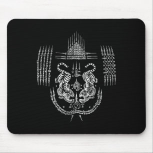 Tapis De Souris Tatouage de kickboxing thaïlandais Sak Yant Cultur