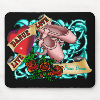 Tapis De Souris Tatouage Mousepad de danseur
