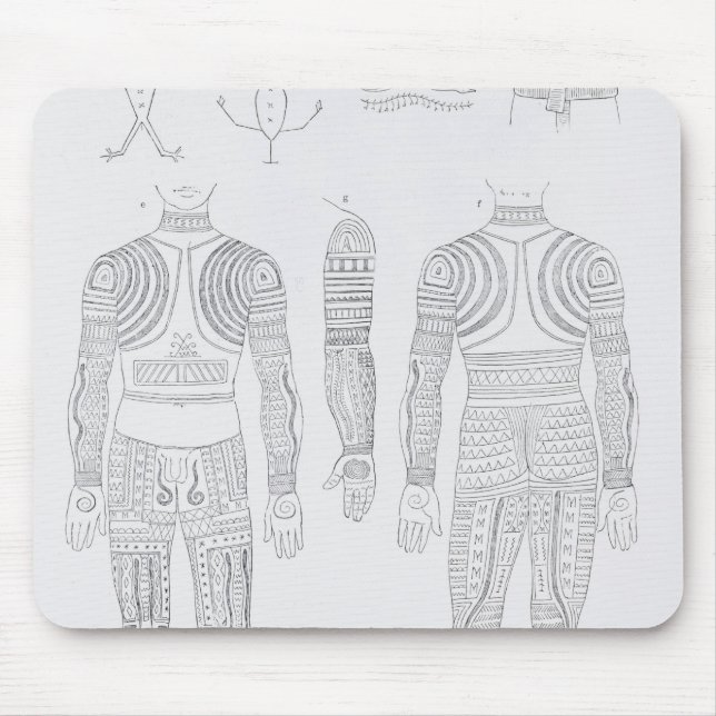 Tapis De Souris Tatouer d'Igorrote (Devant)