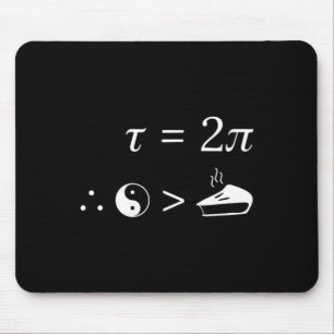 Tapis De Souris Tau Est Plus Grand Que Pi - Nerdy Tau Day Math