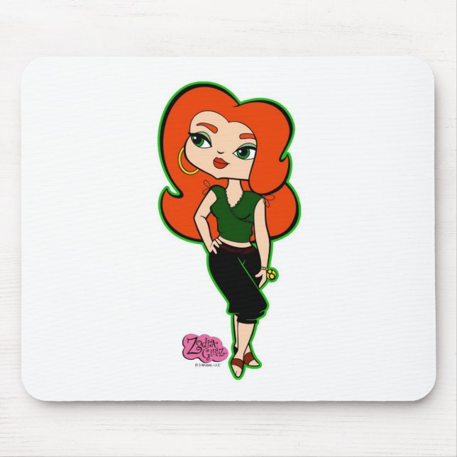 Tapis De Souris Taureau Mousepad (Devant)