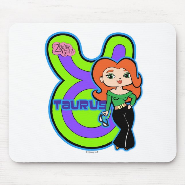 Tapis De Souris Taureau Mousepad (Devant)