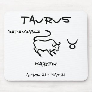 Tapis De Souris Taurus personnalisé