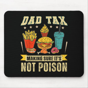 Tapis De Souris Taxe Papa Rétro Assurant que ce n'est pas Ison Drô