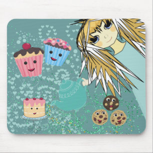 Tapis De Souris Tea Party Anime - Kawaii