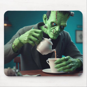 Tapis De Souris Tea Time Frankenstein