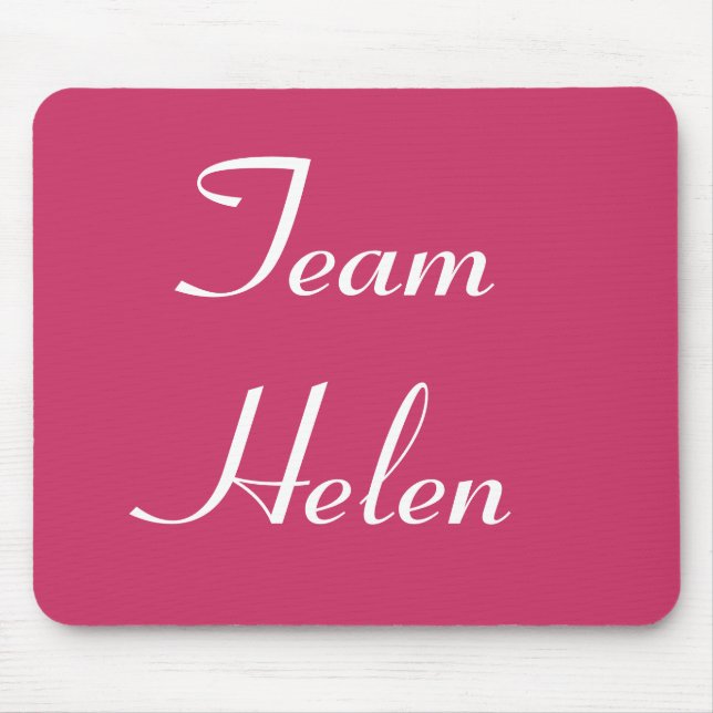 Tapis De Souris Team Helen (Devant)