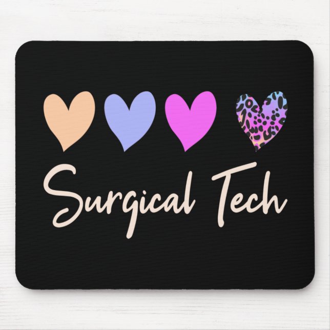 Tapis De Souris Technicien de chirurgie de Surg Scrub Tech Technic (Devant)