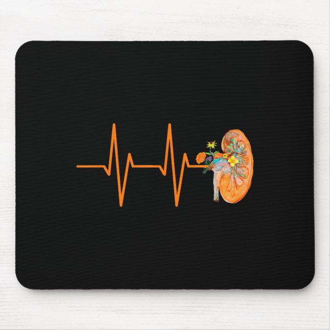 Tapis De Souris Technicien de dialyse Infirmière en néphrologie Re (Devant)