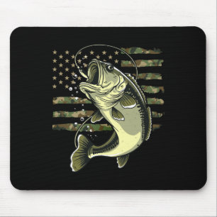 Tapis De Souris Technicien de salle d'urgence 4 juillet Rouge Blan