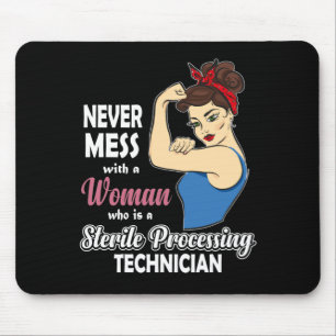 Tapis De Souris Technicien de traitement stérile Cadeau Femmes Aut