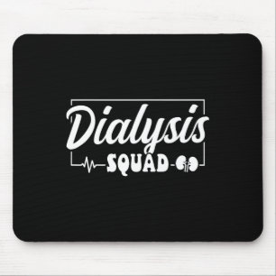 Tapis De Souris Technicien en dialyse de l'équipe de dialyse