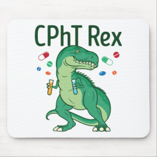 Tapis De Souris Technicien en pharmacie Tech CPhT Rex