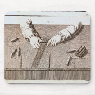 Tapis De Souris Technique de Basse-Lisse à la tapisserie de