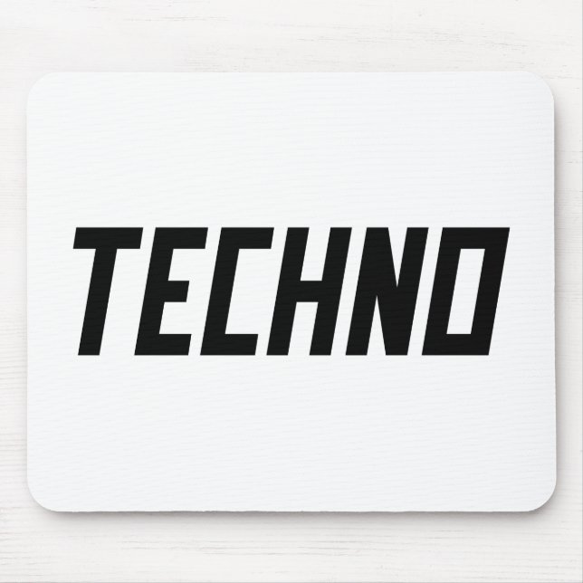 TAPIS DE SOURIS TECHNO (Devant)