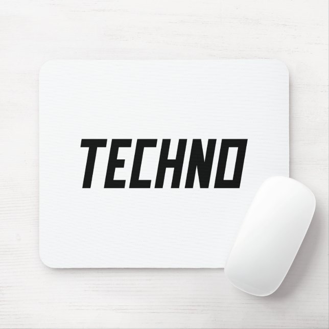 Tapis De Souris TECHNO Music (Avec souris)