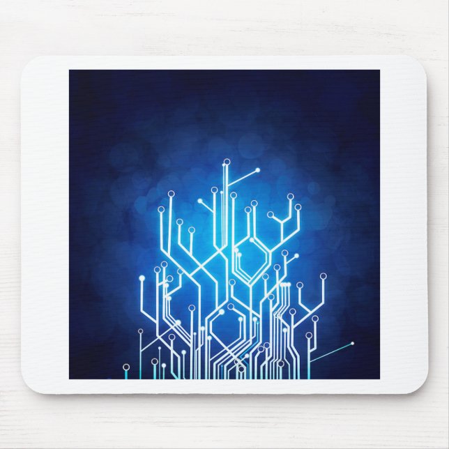 Tapis De Souris technologie-circuit-circuit-board (Devant)