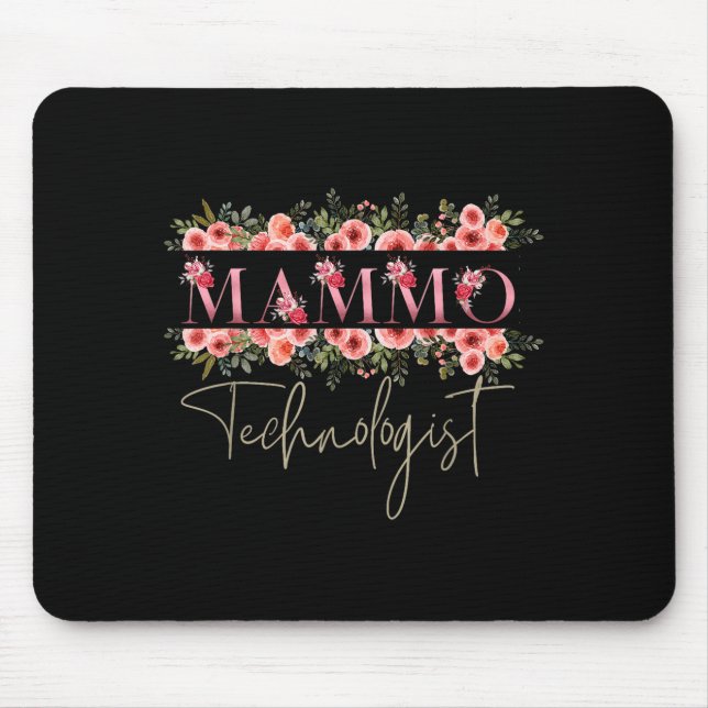Tapis De Souris Technologue en mammographie Technologue en mammogr (Devant)