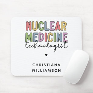 Tapis De Souris Technologue en médecine nucléaire sur mesure CNMT