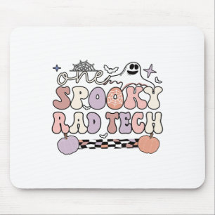 Tapis De Souris Technologue en radiologie éffrayante Halloween Rad