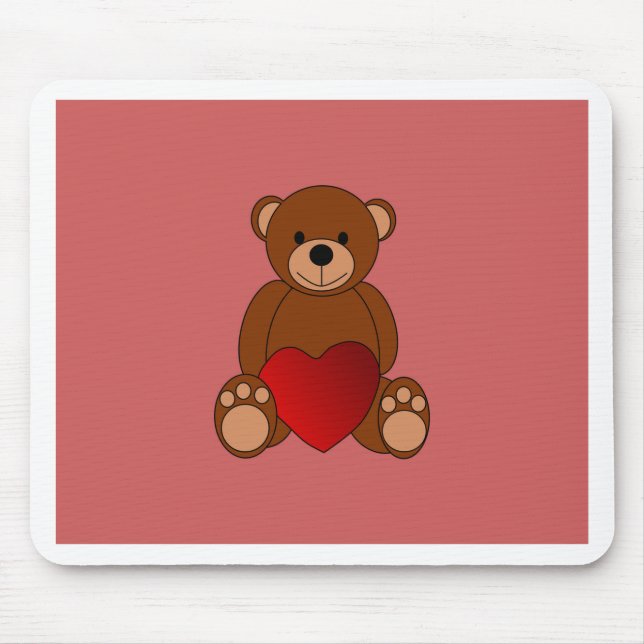Tapis De Souris Teddy Love (Devant)