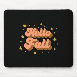 Tapis De Souris Tee - shirts graphiques d'automne - Bonjour automn
