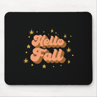 Tapis De Souris Tee - shirts graphiques d'automne - Bonjour automn