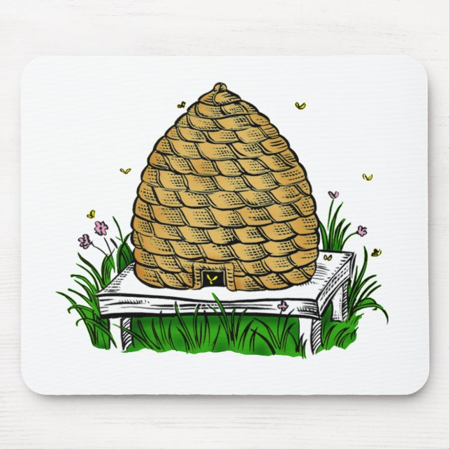 Tapis De Souris teinte de l'abeille (Devant)