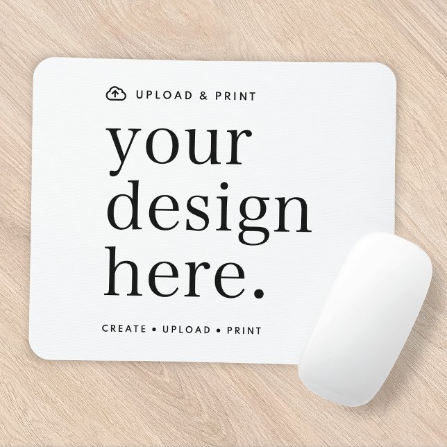 Tapis De Souris Téléchargement de votre conception (Your own mousepad creation, simply upload your photo or design artwork from Photoshop, Canva & more!)