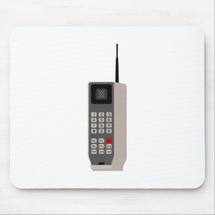 Tapis De Souris Téléphone cellulaire rétro