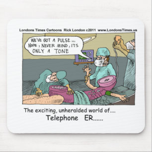 Tapis De Souris Téléphone d'urgence médicale 4 Mug cadeau drôle ca