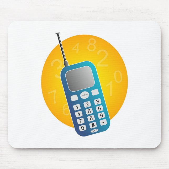 Tapis De Souris Téléphone portable (Devant)