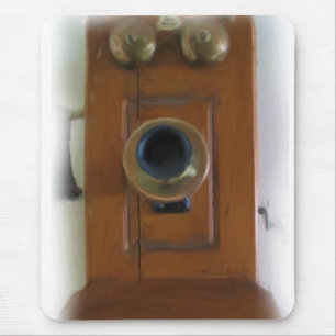 Tapis De Souris Téléphone vintage Mousepad