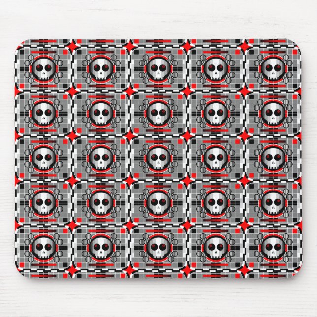 Tapis De Souris Téléviseur crâne multi-mousepad (Devant)