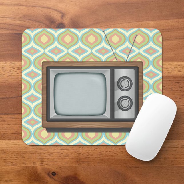 Tapis De Souris Télévision Rétro (Créateur téléchargé)