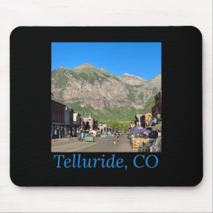 Tapis De Souris Telluride Colorado Main St Co Montagnes Ville de S
