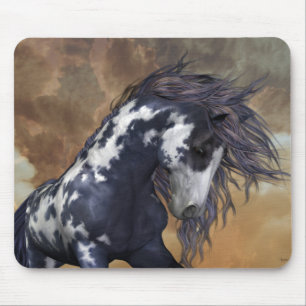 Tapis De Souris Tempête .. Cheval sauvage