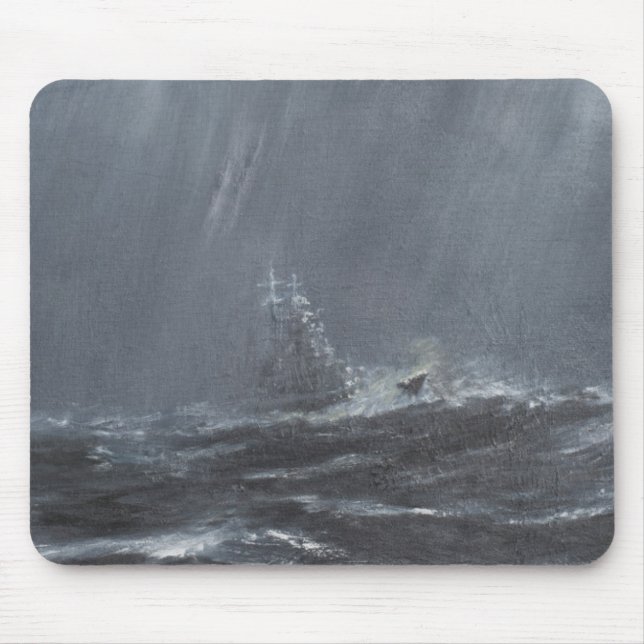 Tapis De Souris Tempête de Gneisenau en Mer du Nord 1940. 2006 (Devant)