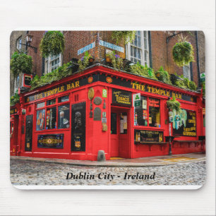 Tapis De Souris Temple Bar Dublin Ville Irlande