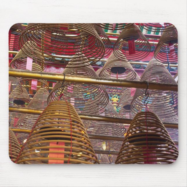 Tapis De Souris Temple bouddhiste Man Mo de Hong Kong (Devant)
