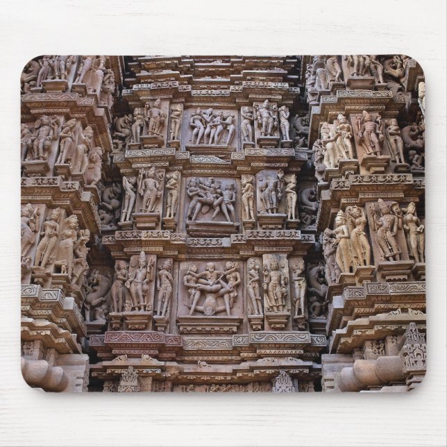 Tapis De Souris Temple de Khajuraho, Inde (Devant)