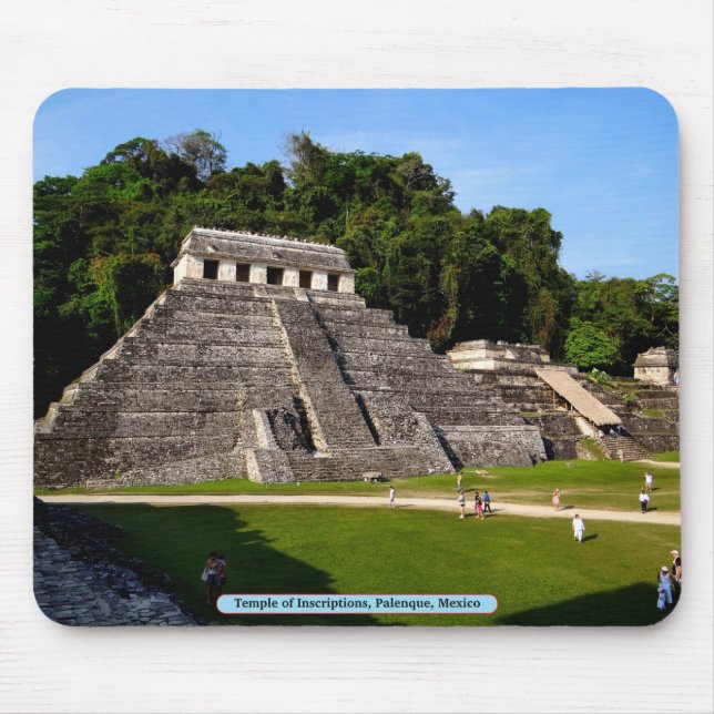 Tapis De Souris Temple des Inscriptions, Palenque, Mexique (Devant)