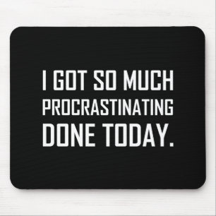 Tapis De Souris Temporisation obtenue faite aujourd'hui