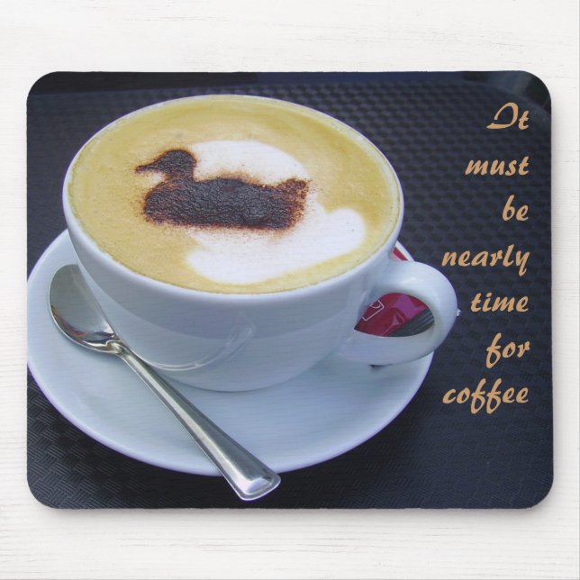 Tapis De Souris Temps de café (Devant)