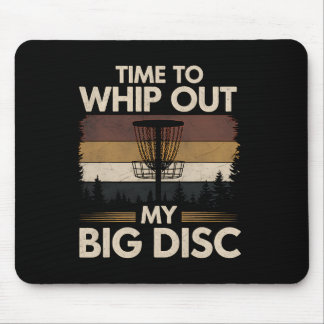 Tapis De Souris Temps De Golf Disque Pour Sortir Mon Big Disk Disk